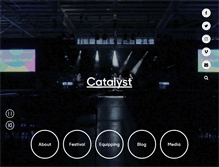 Tablet Screenshot of catalystnetwork.org